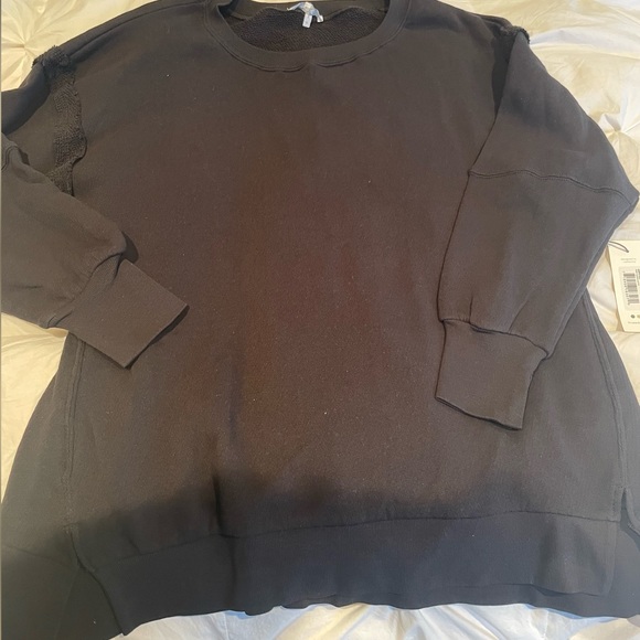 Oversized sweatshirt in black - Picture 3 of 7